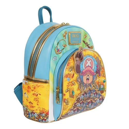 Loungefly One Piece: Tony Tony Chopper Treasure Mini-Backpack - Entertainment Earth Exclusive