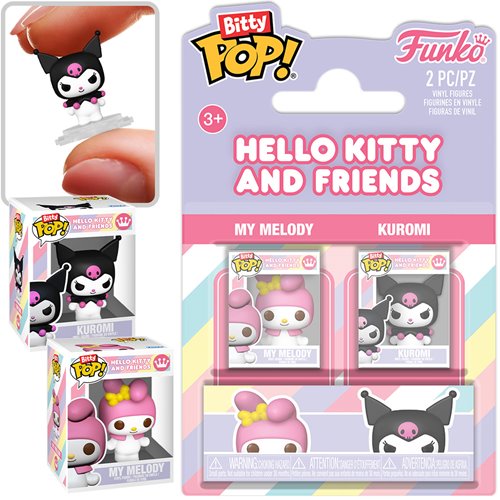 Funko Bitty Pop: Sanrio - My Melody y Kuromi 2 Pack