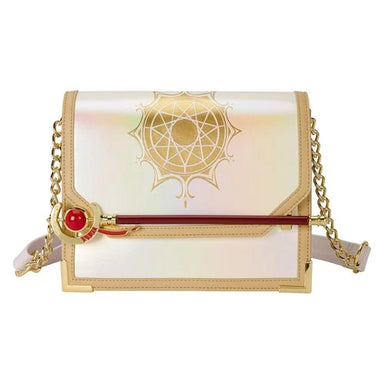 Loungefly Frieren: Beyond Journey's End Frieren Staff Crossbody Bag