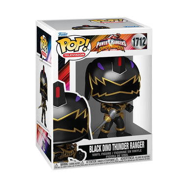 Funko Pop Power Rangers Dino Thunder:  Black Dino Thunder Ranger (1712)