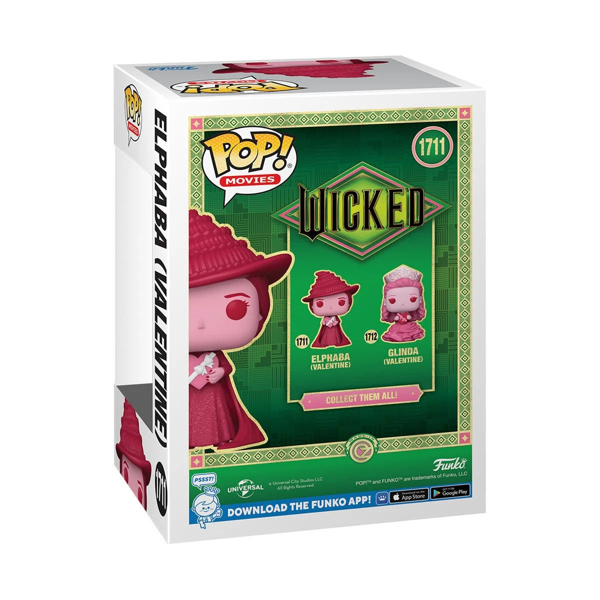 PREVENTA Funko Pop Valentines Wicked: Elphaba (1711)