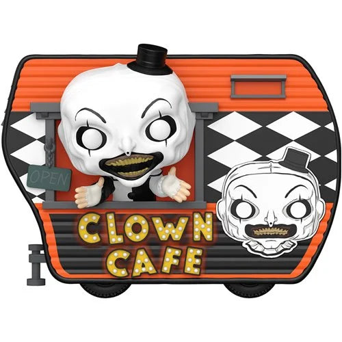 PREVENTA Funko Pop Rides Deluxe Terrifier 2: Art with Clown Cafe (149)