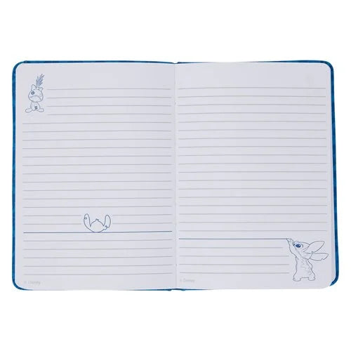 Loungefly Lilo and Stitch Holiday Refillable Stationery Journal