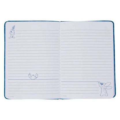 Loungefly Lilo and Stitch Holiday Refillable Stationery Journal