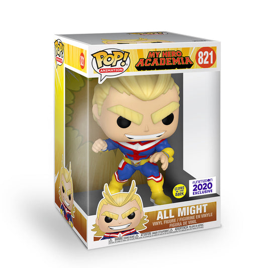 Funko Pop My Hero Academia: All Might Glows-in-the-dark - Funimation 2021 Exclusive (821)