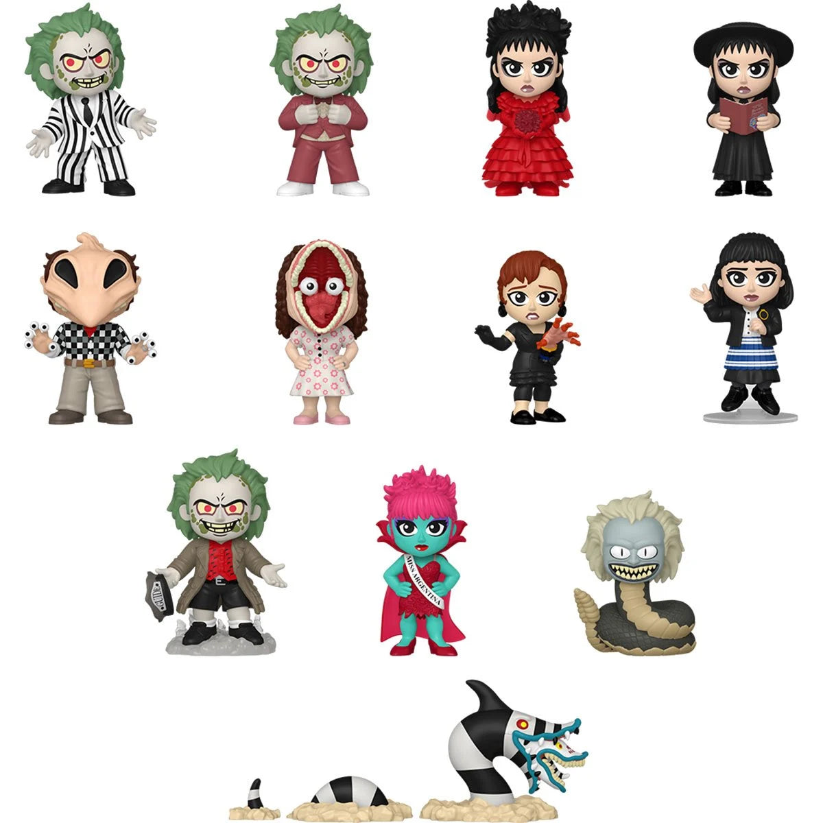 Funko Mystery Minis: Beetlejuice Blind Box individual Sorpresa