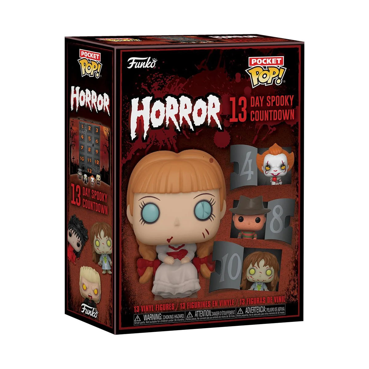 Funko Pocket Pop Horror Spooky Countdown 13-Day Advent Calendar