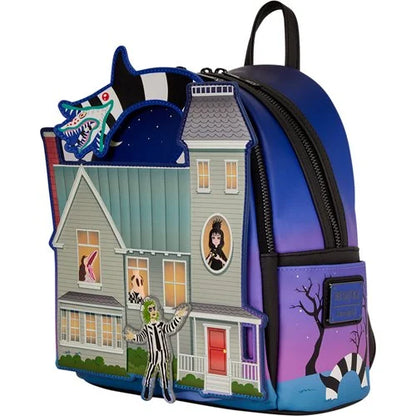Loungefly Beetlejuice: Maitland House Glow in the Dark Mini-Backpack