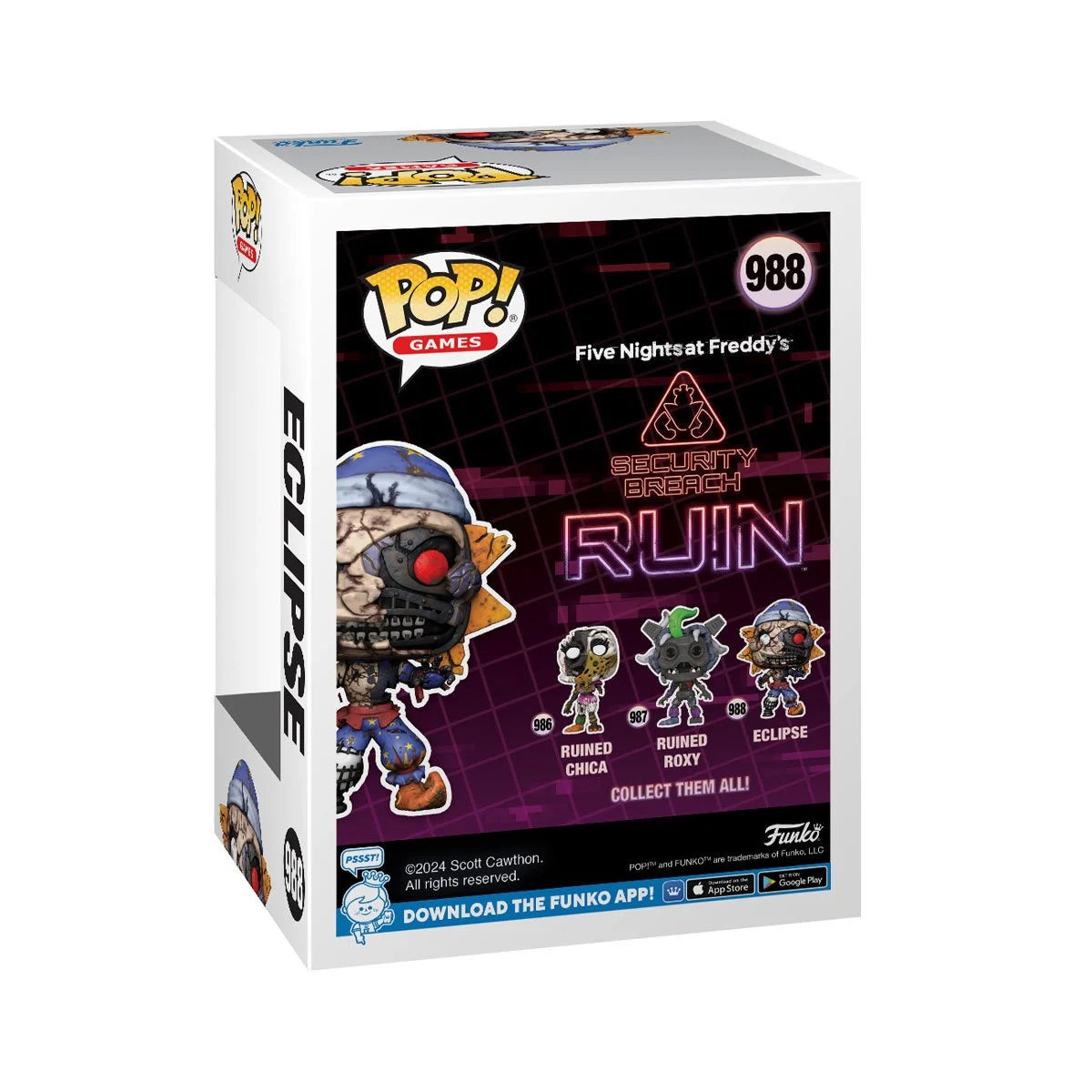 Funko Pop Five Nights at Freddy's Security Breach Ruin: Eclipse (988)