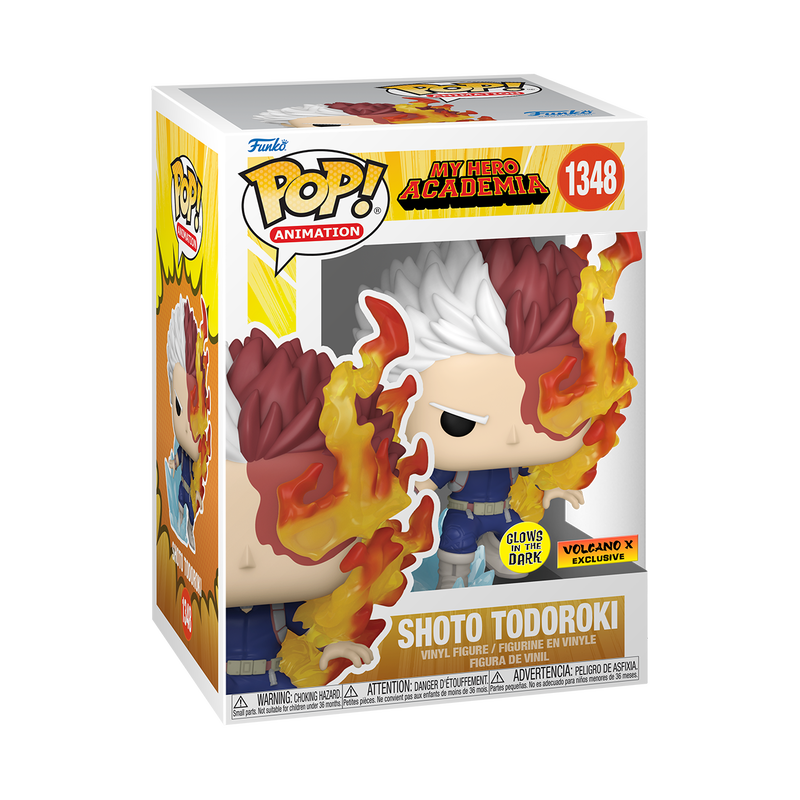 Funko Pop My Hero Academia: Shoto Todoroki Glows in the dark - VolcanoX Exclusive (1348)