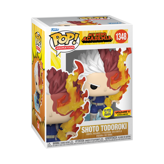 Funko Pop My Hero Academia: Shoto Todoroki Glows in the dark - VolcanoX Exclusive (1348)