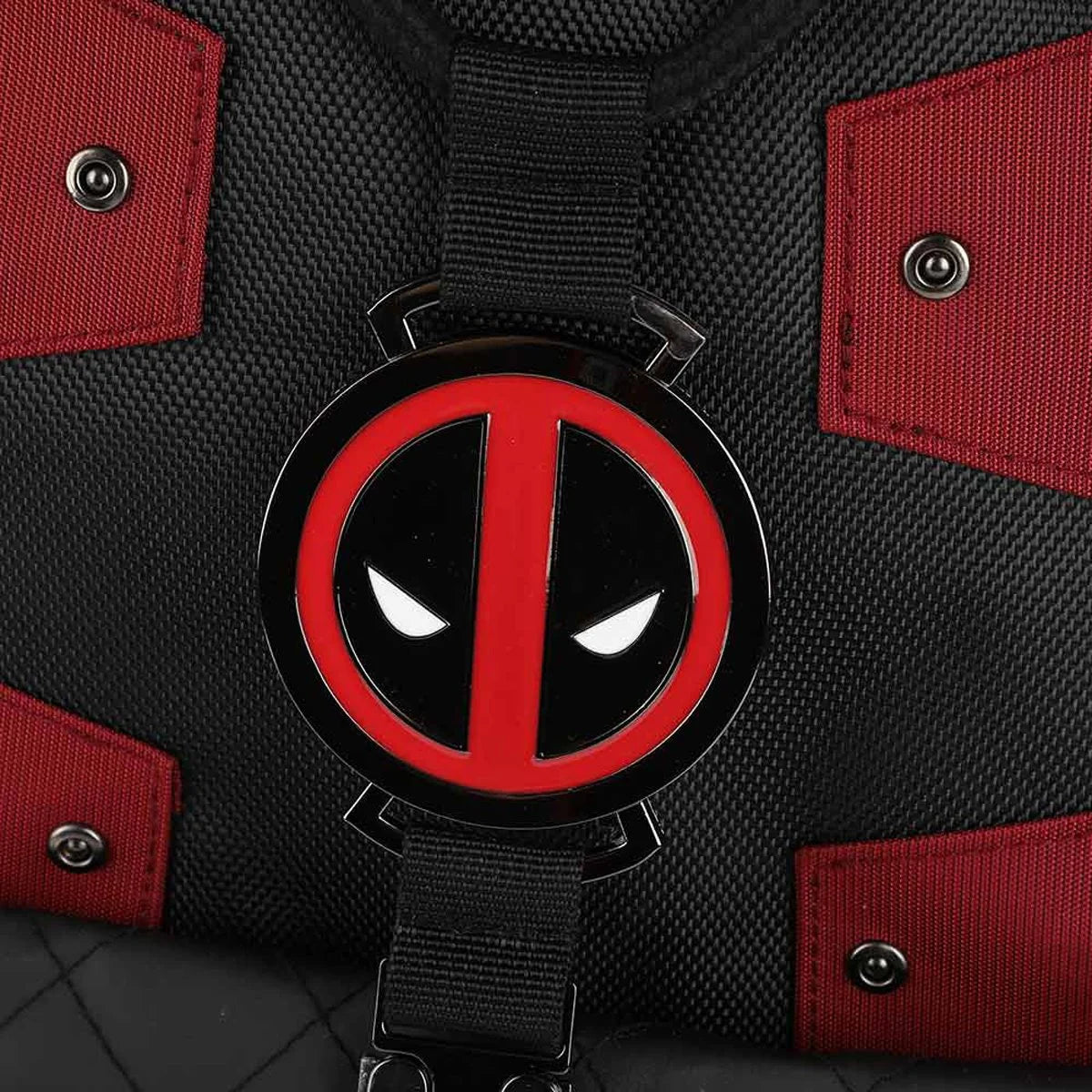 Bioworld Marvel Deadpool Bungee Suit-up Character Backpack