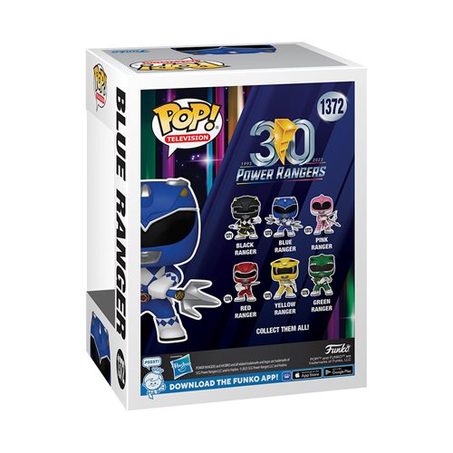 Funko Pop Power Rangers: Blue Ranger (1372)