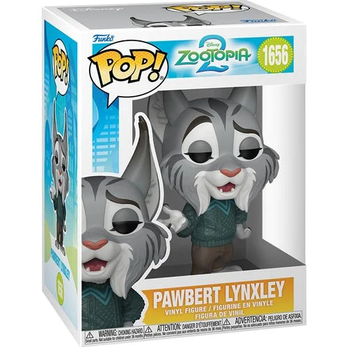 Funko Pop Zootopia 2: Pawbert Lynxley (1656)