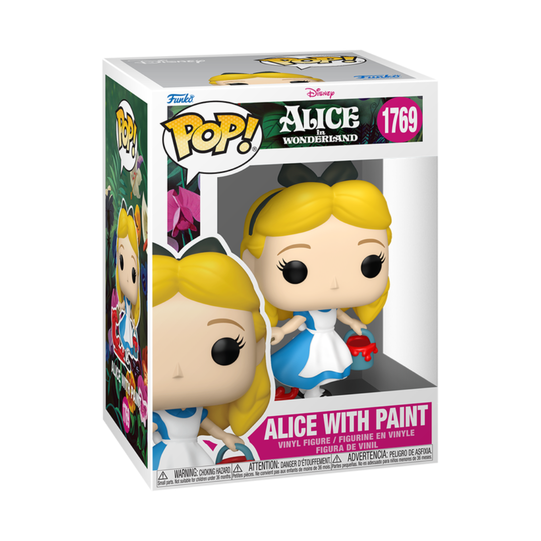 PREVENTA Funko Pop Alice In Wonderland: Alice With Paint (1769)