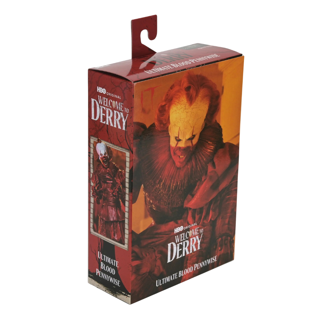 PREVENTA NECA IT Welcome To Derry: Ultimate Blood Pennywise 7" Scale Action Figure