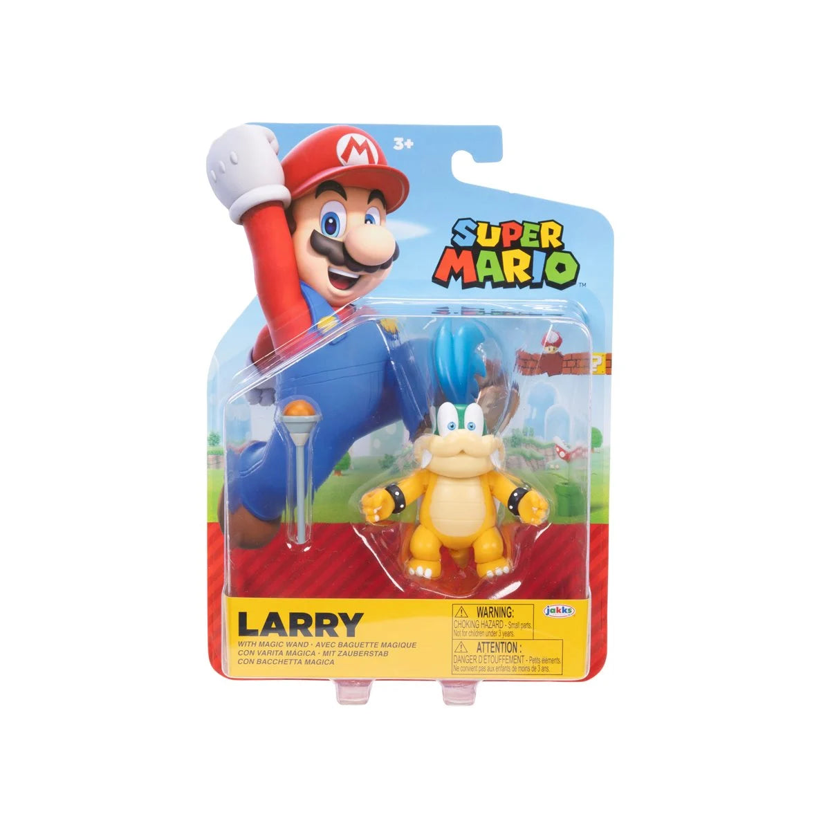 World of Nintendo Super Mario: Larry Koopa Action Figure