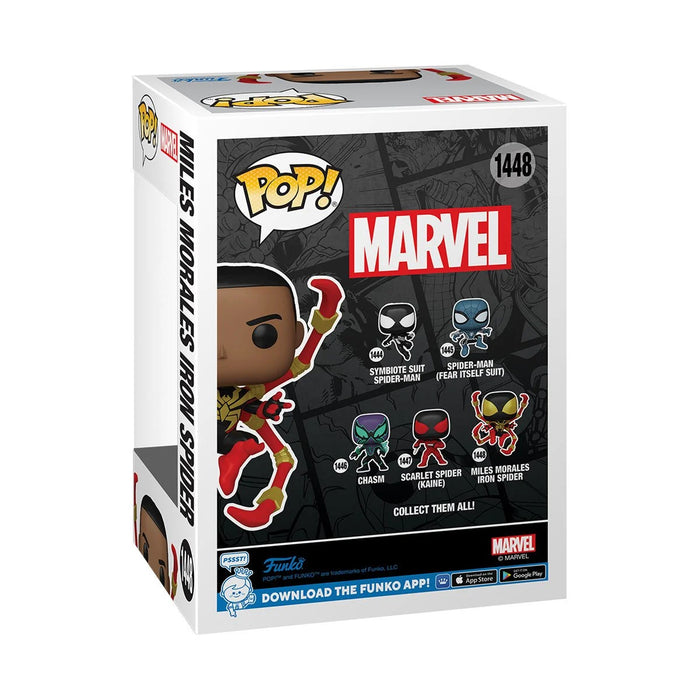 Funko Pop Marvel: Miles Morales Iron Spider (1448)