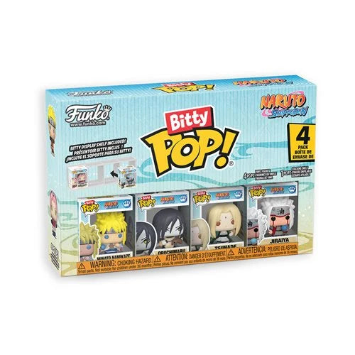 PREVENTA Funko Pop Bitty 4-pack Naruto Shippuden Bundle