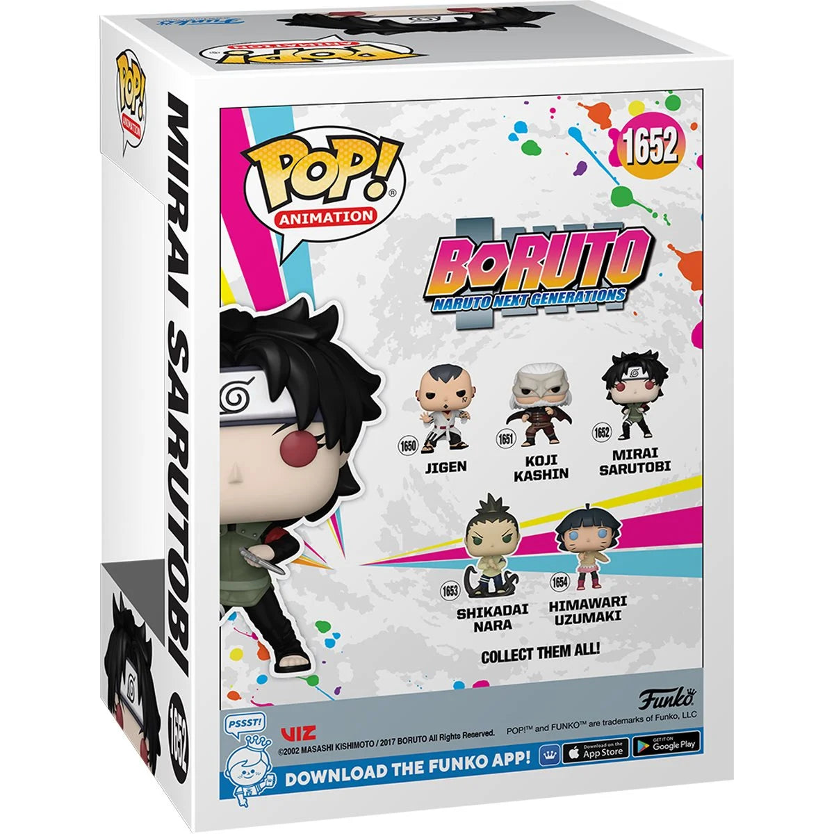 Funko Pop Boruto: Naruto Next Generations: Mirai Sarutobi (1652)