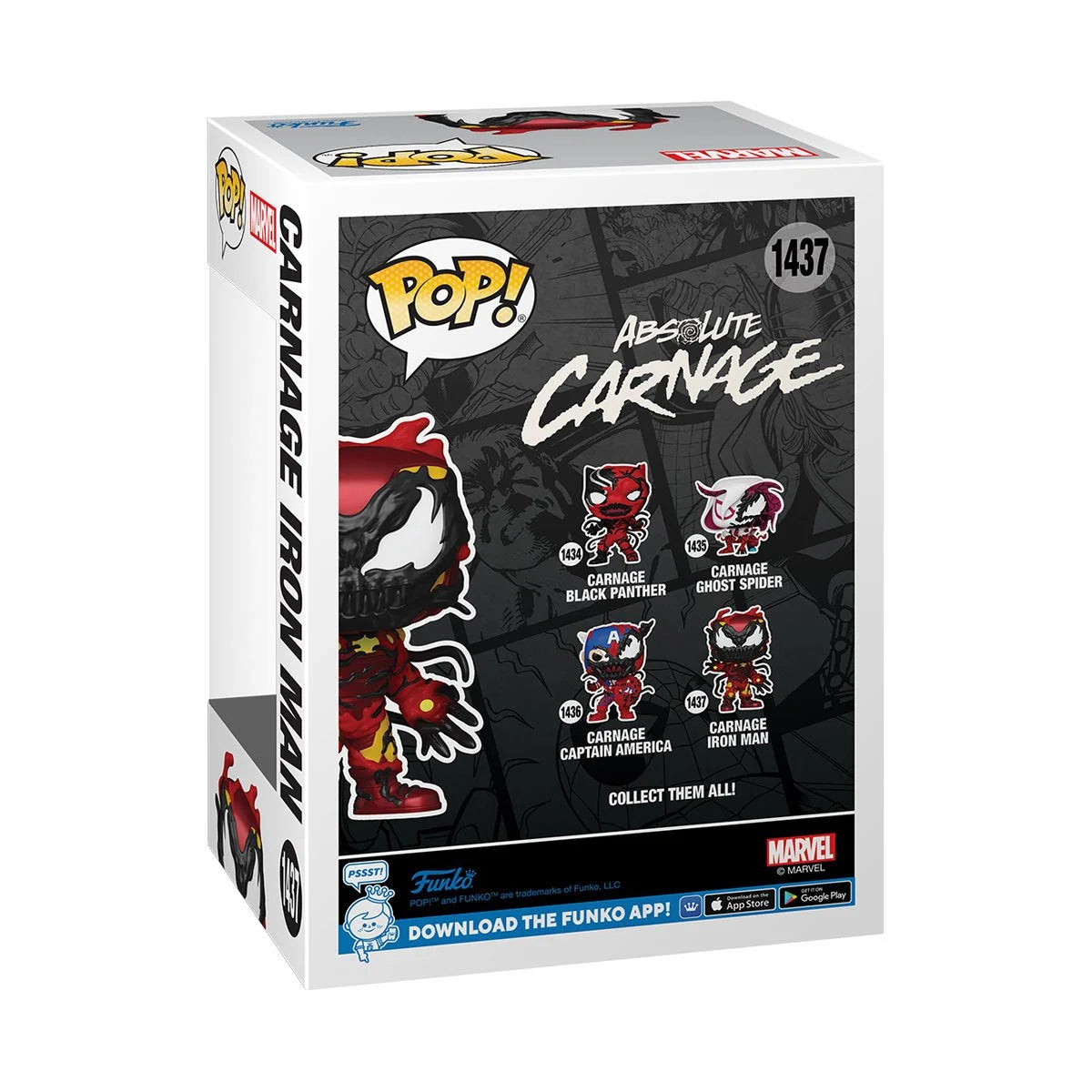 Funko Pop Marvel: Carnage Iron Man (1437)