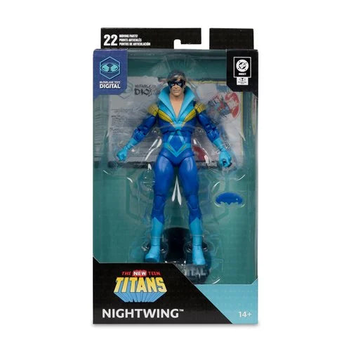 Mcfarlane Dc Digital: The New Teen Titans - Nightwing 7 Pulgadas