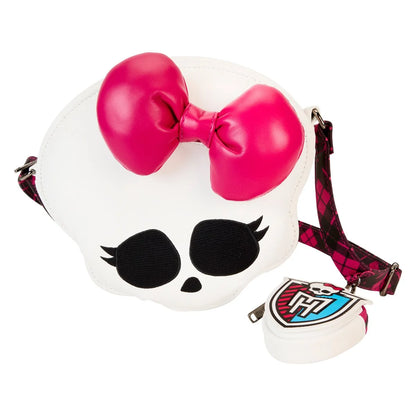 PREVENTA Loungefly Monster High Skullette Figural Crossbody with Coin Bag