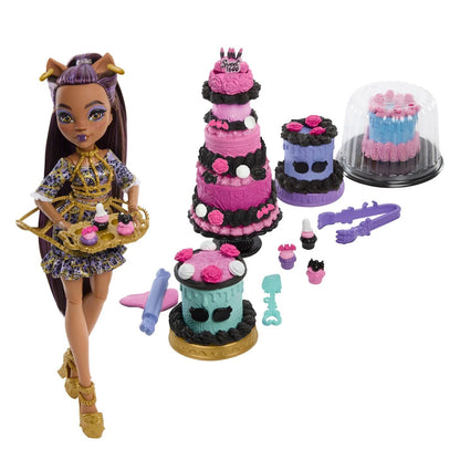 Mattel Monster High  Scary Sweet Birthday Clawdeen Wolf Doll and Playset