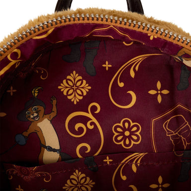 Loungefly Shrek Puss In Boots Cosplay Faux Fur Mini-Backpack