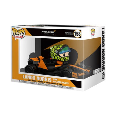 PREVENTA Funko Pop Rides Formula 1 McLaren: Lando Norris with McLaren MCL39 2025 Season Collection (158)