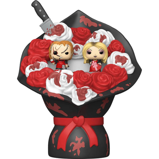 PREVENTA Funko Bitty Pop Bouquet Valentines Bride of Chucky: Chucky and Tiffany