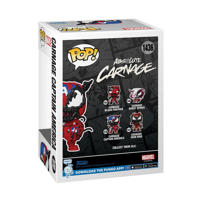 Funko Pop Marvel: Carnage Captain America (1436)