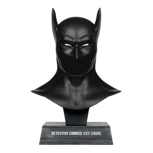 McFarlane Toys DC Direct Batman Detective Comics #27 1st Appearance Cowl Prop Replica 1:3 Scale