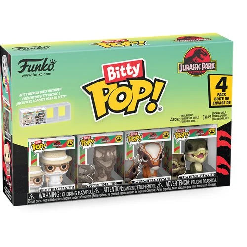 PREVENTA Funko Pop Bitty 4-Pack Jurassic Park: Bundle