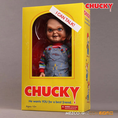 Mezco Toyz Child's Play: Sneering Chucky Talking Doll