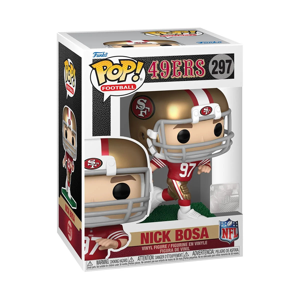 Funko Pop NFL 49ers: Nick Bosa (297)