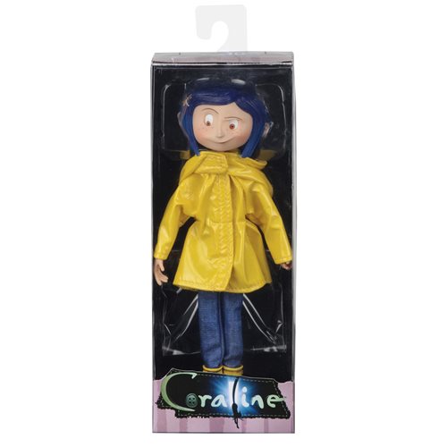 NECA Coraline: Coraline Raincoat Bendy Doll