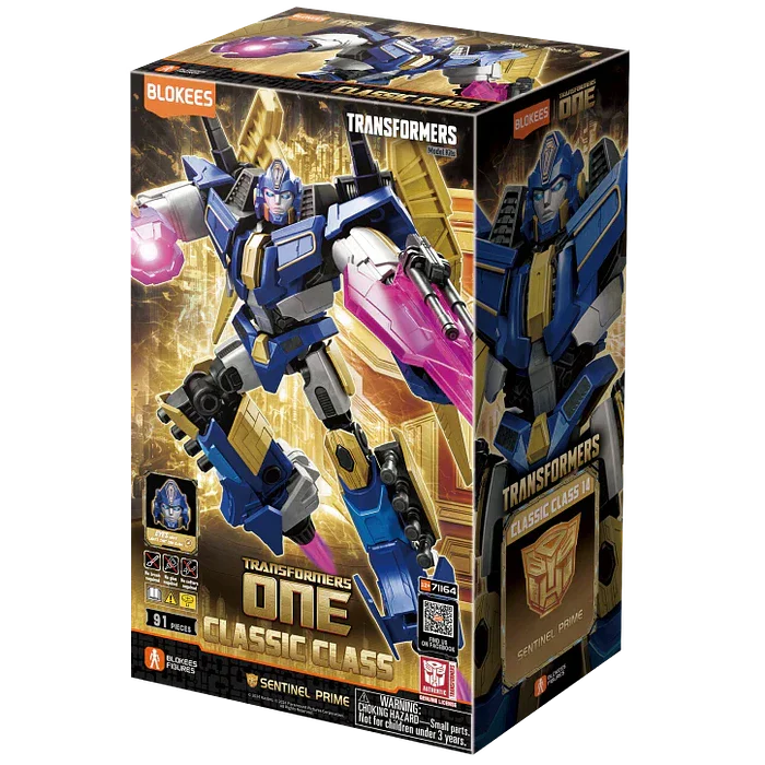 Blokees Transformers One Classic Class: 14 Sentinel Prime