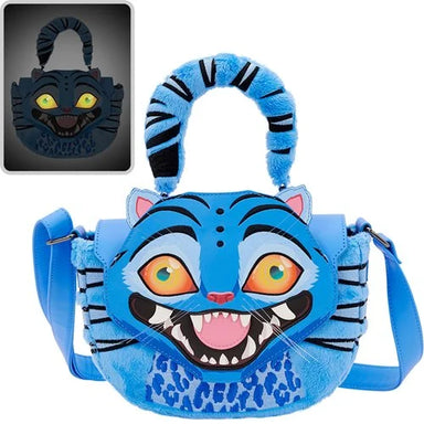 PREVENTA Loungefly K-Pop Demon Hunters Derpy GIow in the Dark Faux Fur Crossbody Bag
