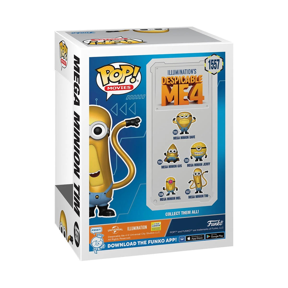 Funko Pop Despicable Me 4: Mega Minion Tim (1557)