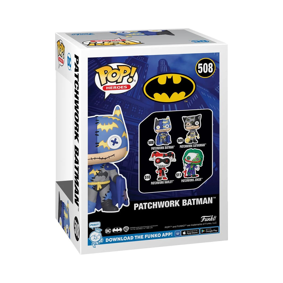 Funko Pop DC Super Heroes: Patchwork Batman (508)