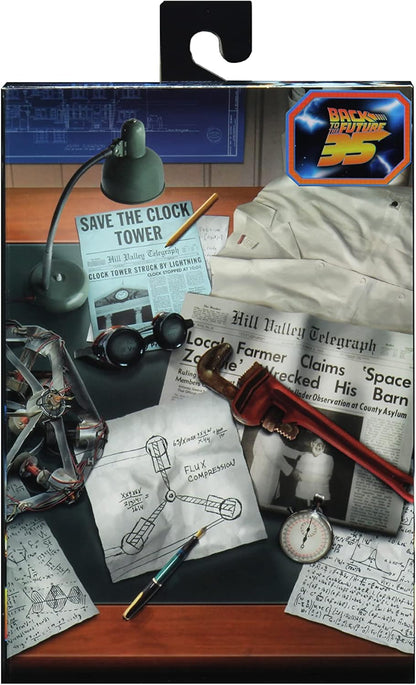 NECA Back to The Future Ultimate: Doc Brown Action Figure