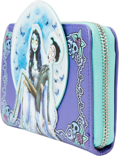 Loungefly Corpse Bride: Moon Zip Around Wallet