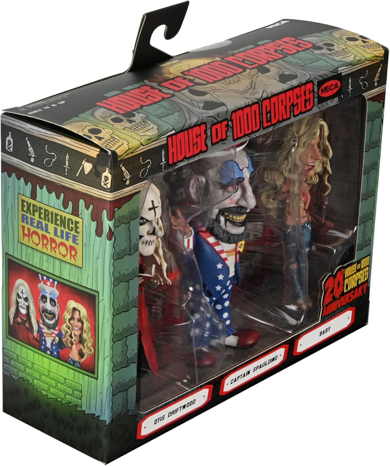 NECA Little Big Head House of 1000 Corpses 3-Pack