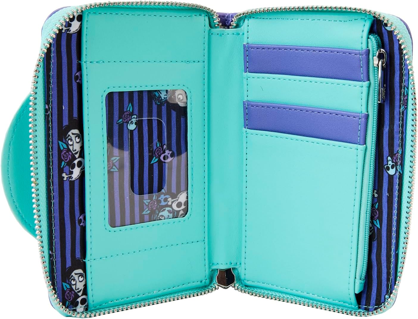 Loungefly Corpse Bride: Moon Zip Around Wallet