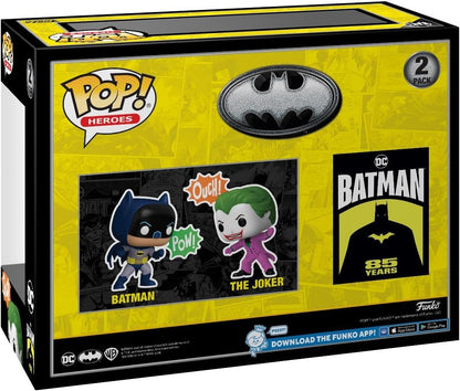 Funko Pop Heroes Batman: Batman & The Joker (2 Pack) - Amazon Exclusive