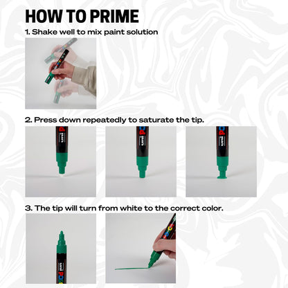 POSCA Marcador de Pintura Base Agua Punto Mediano - Individual