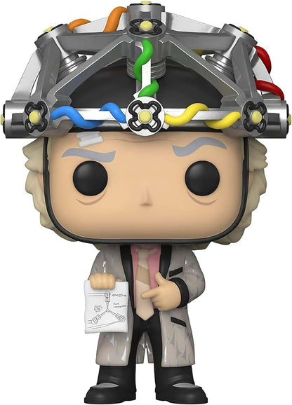 Funko Pop Back to the Future: Doc With Helmet Glows-in-the-Dark + Tee shirt (959)