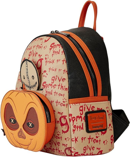 Loungefly Trick 'r Treat Sam Pumpkin Mini Backpack