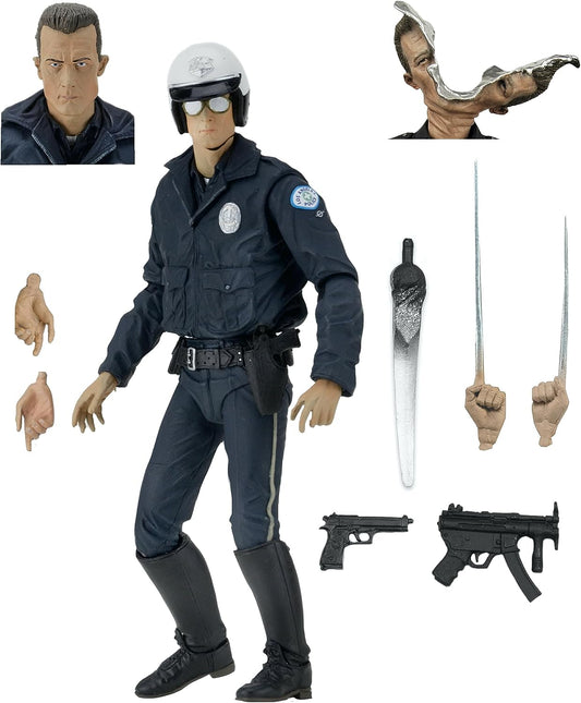 NECA Terminator 2 Judgement Day: Ultimate T-1000 Motorcycle Cop